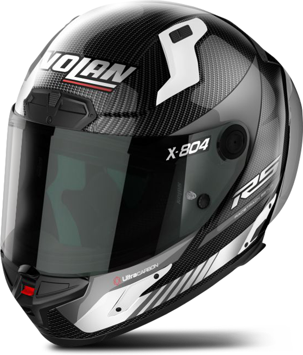 Nolan Casco Integrale  X-804 RS Ultra Carbon Bianco