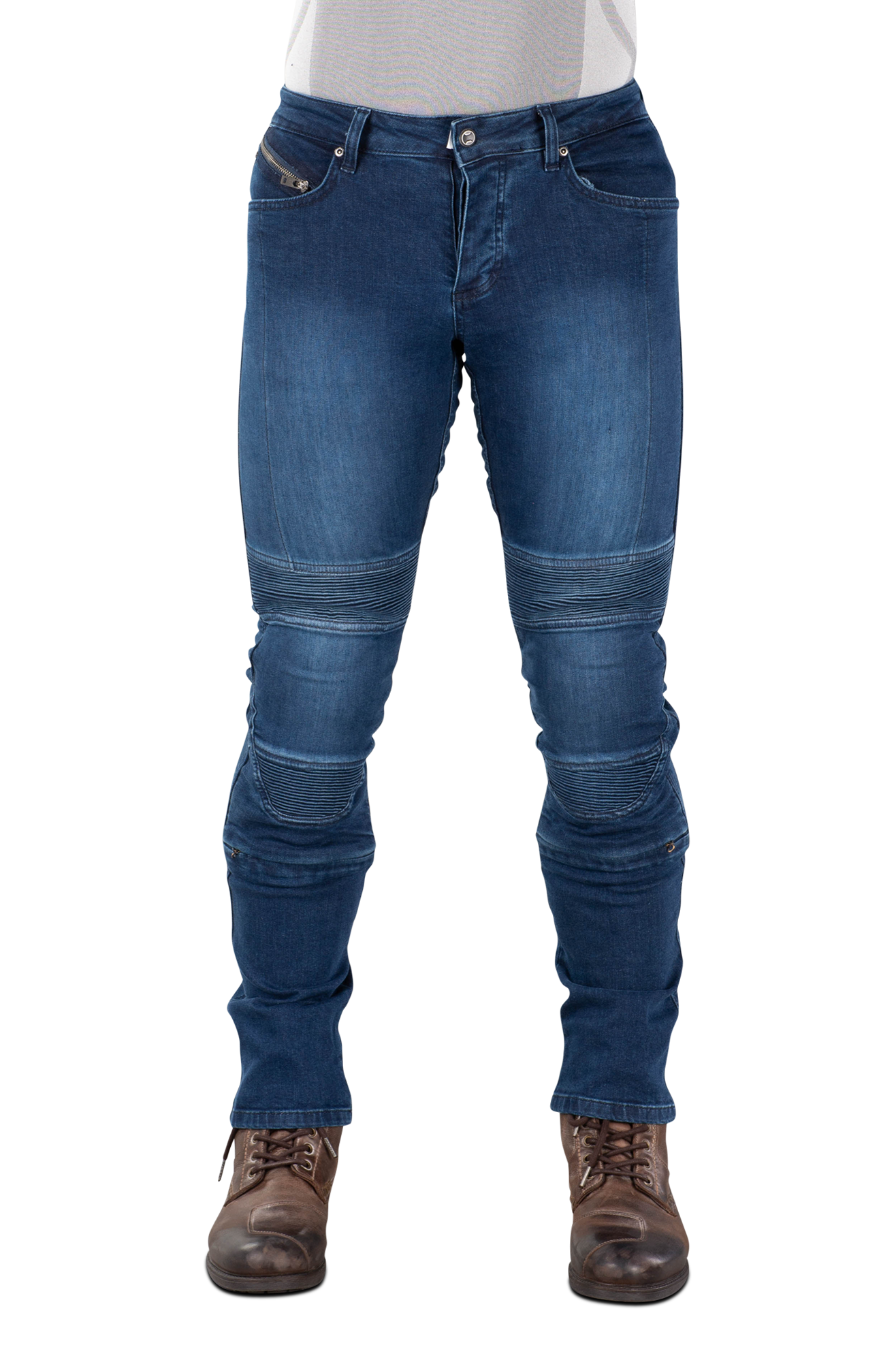 Macna Jeans Moto  Individi Blu