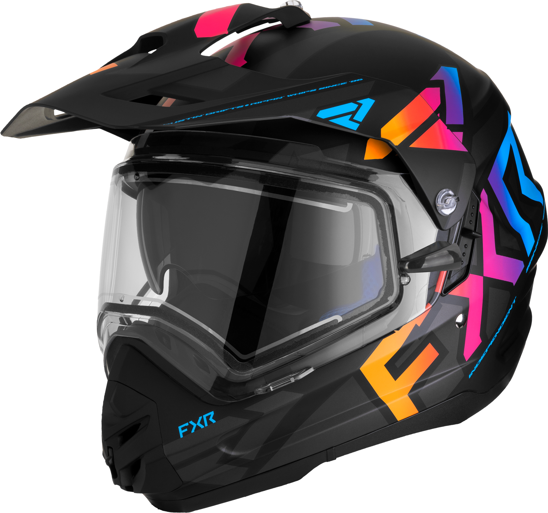 FXR Casco Cross  Torque X Team Visiera Elettrica Spectrum