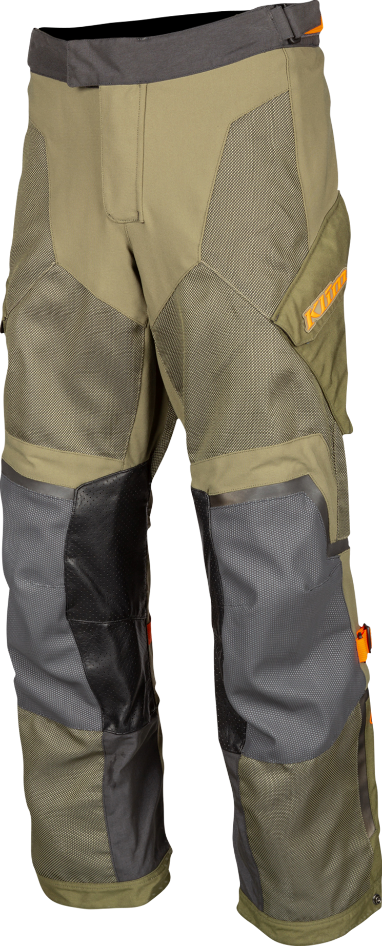 KLIM Pantaloni  Baja S4 Verde-Arancio