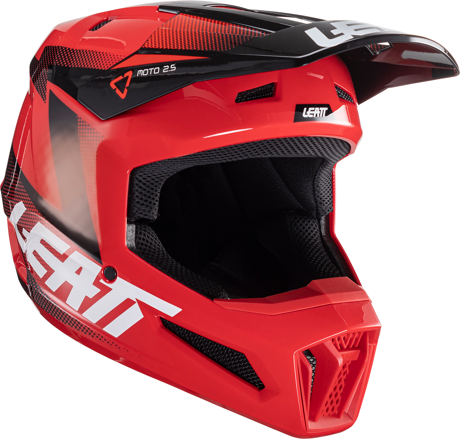 Leatt Casco Cross  Moto 2.5 V24 Rosso