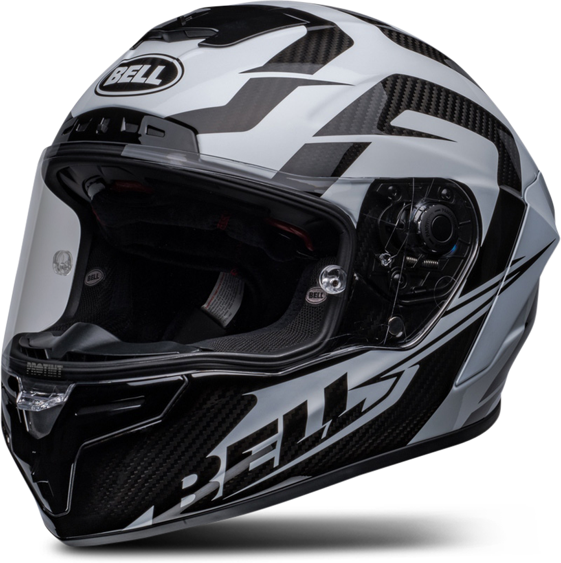 BELL Casco Integrale  Racestar DLX Labyrinth Bianco-Nero