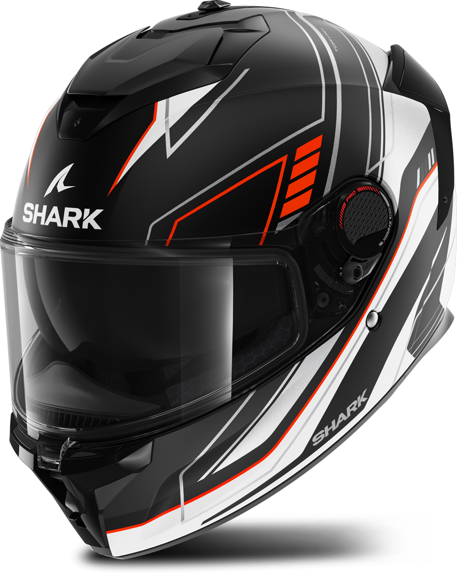 Shark Casco Integrale  Spartan GT Pro Toryan Nero-Arancio-Argento