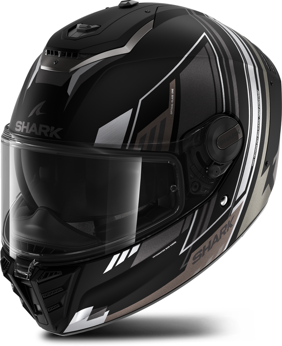 Shark Casco Integrale  Spartan RS Byrhon Nero-Antracite-Cromo