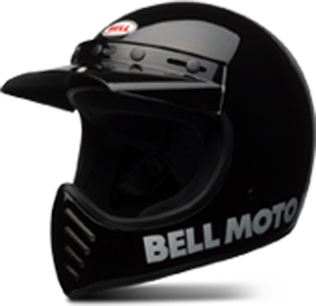 BELL Casco Integrale  Moto-3 Classic Nero