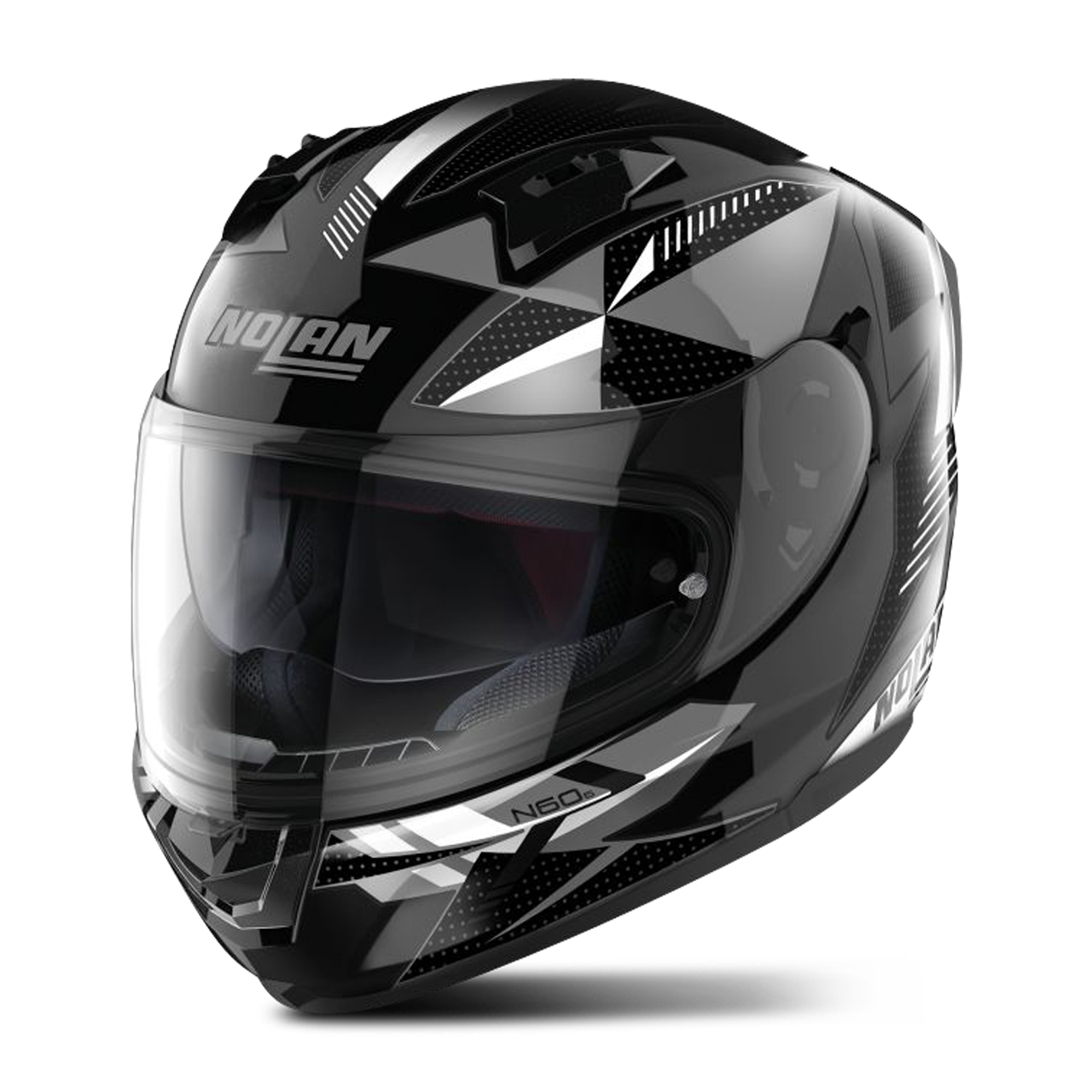 Nolan Casco Integrale  N60-6 Wiring Nero-Bianco-Argento