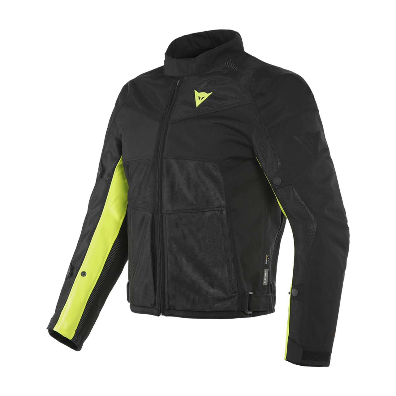 Dainese Giacca Moto  Sauris 2 D-Dry Nero-Giallo Fluo