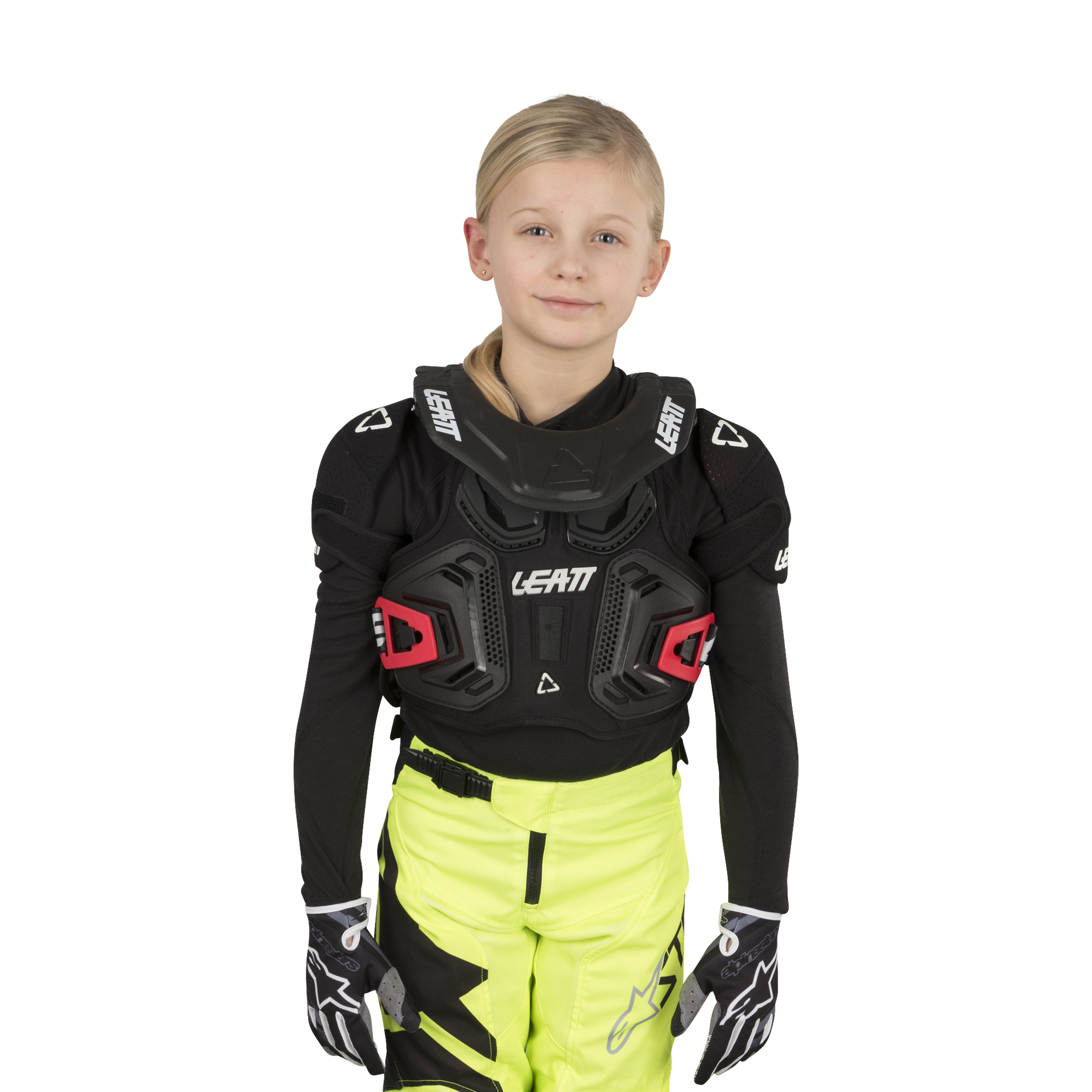 Leatt Giacca Protettiva Bambino  2.0 Junior Nero