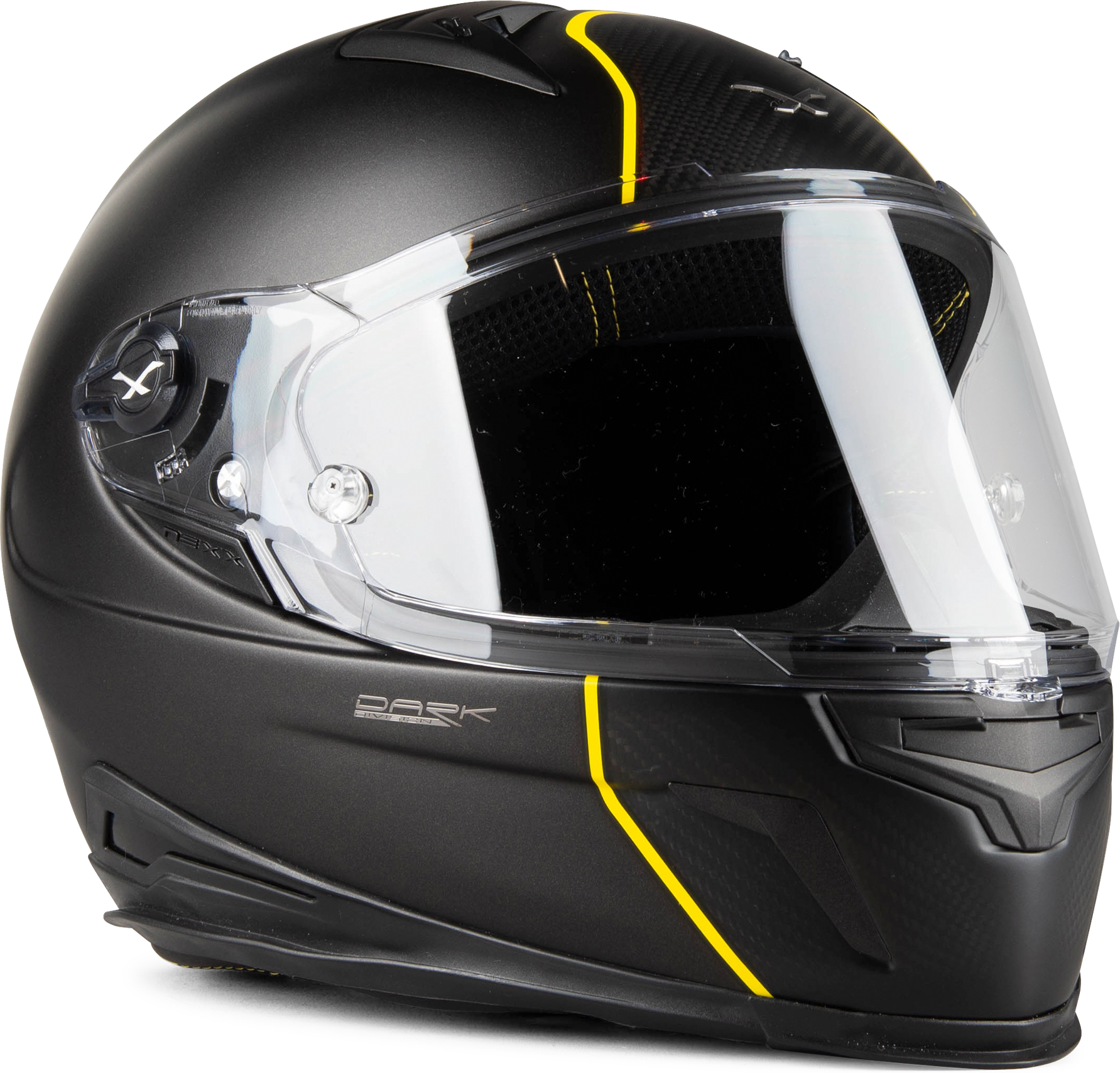 Nexx Casco Integrale  X.R2 Dark Division Fibra di Carbonio Opaco