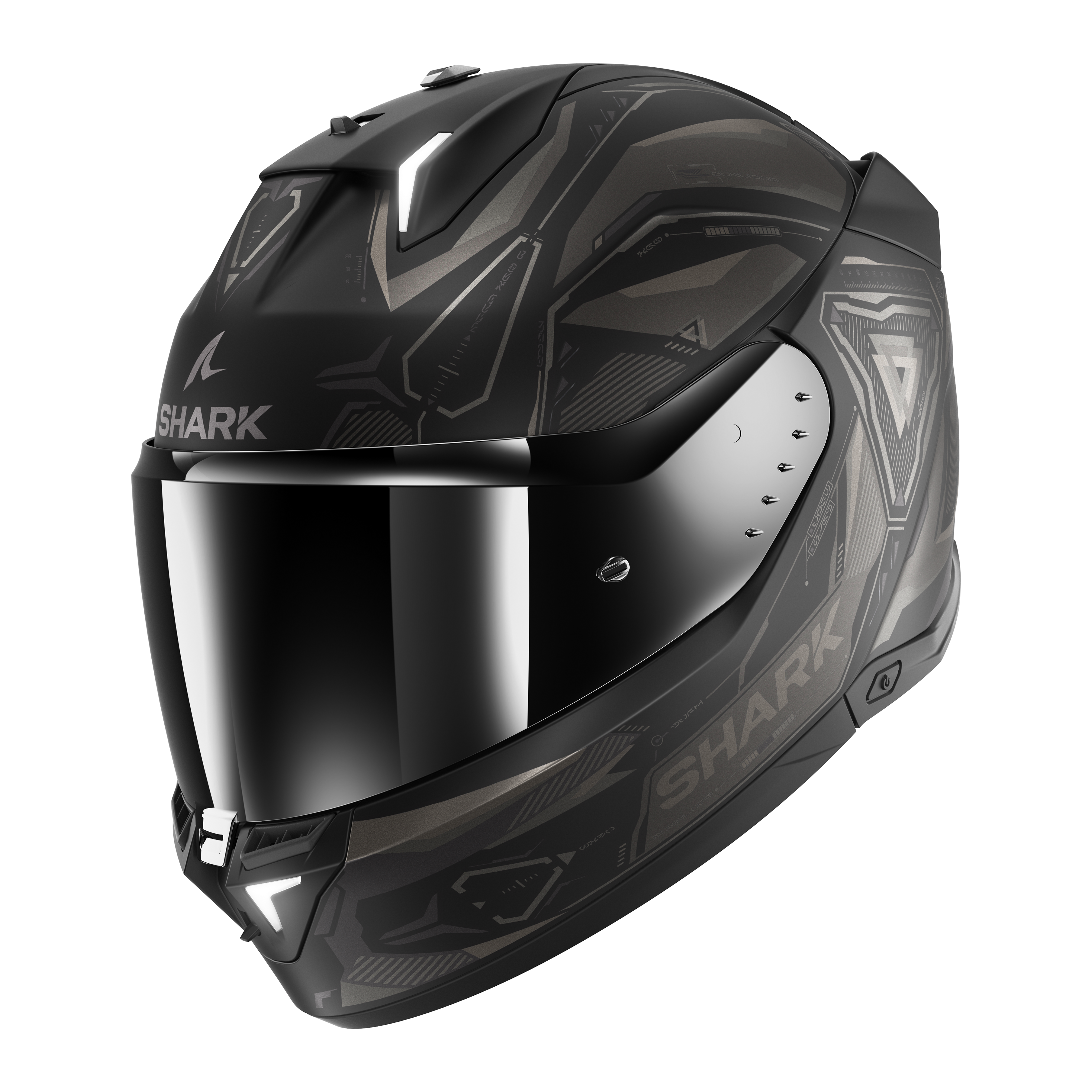 Shark Casco Integrale  Skwal i3 Linik Mat Nero-Antracite-Antracite