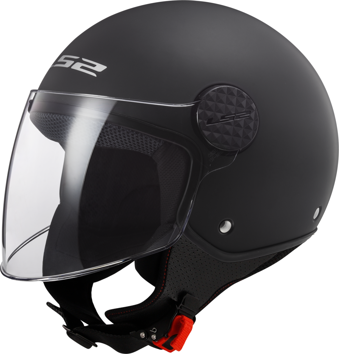 LS2 Casco Jet  OF558 Sphere II Solid Nero Opaco