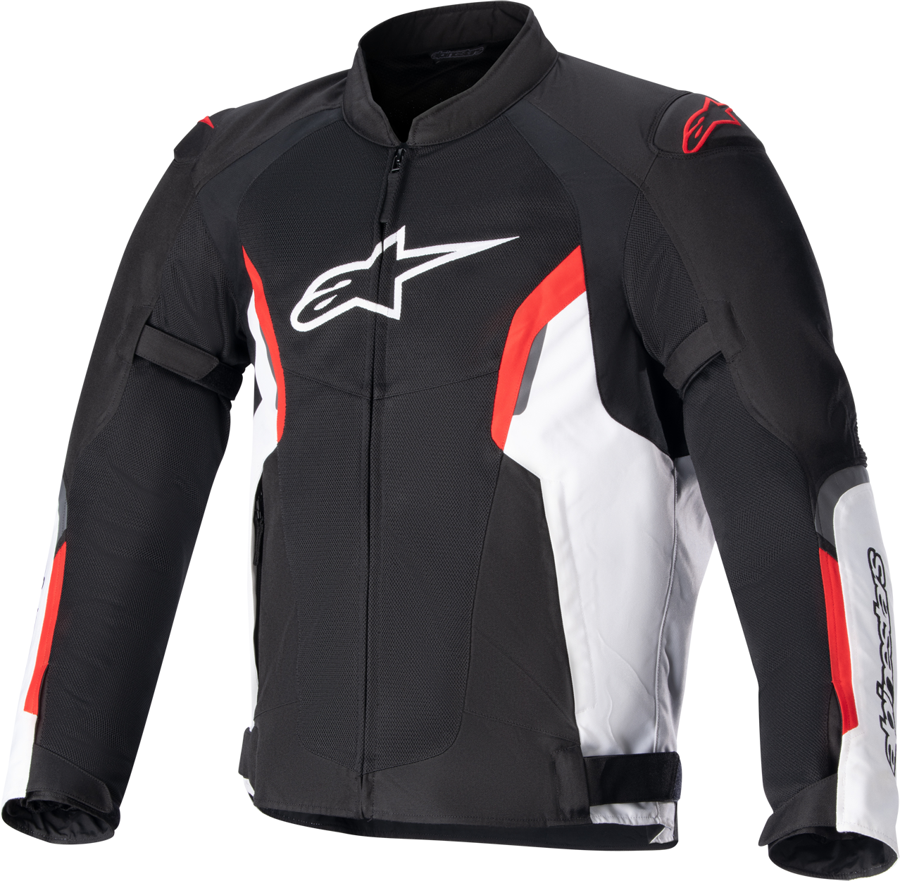 Alpinestars Giacca Moto  AST V2 Air Nero-Bianco-Rosso