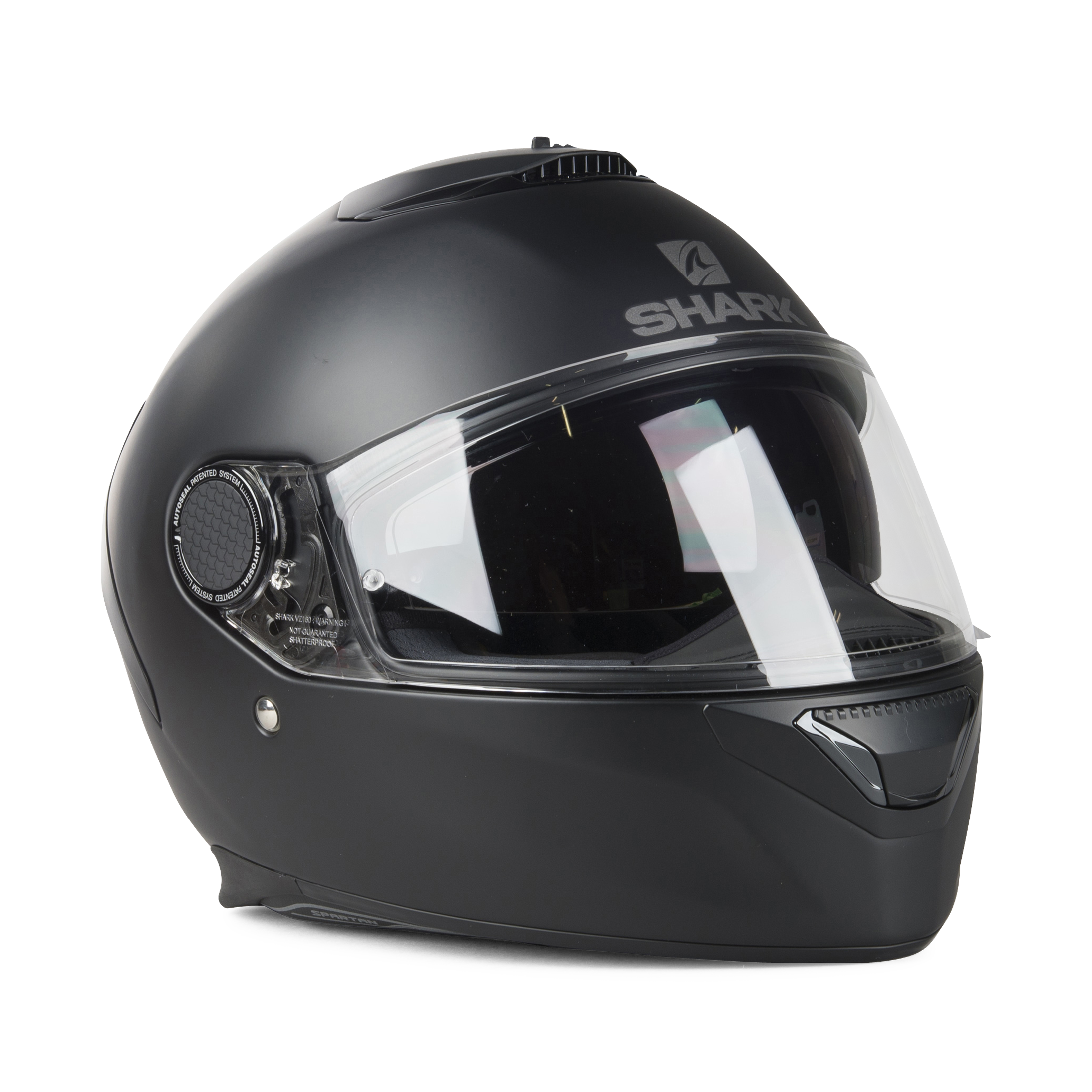 Shark Casco Integrale  Spartan 1.2 Blank Nero Opaco