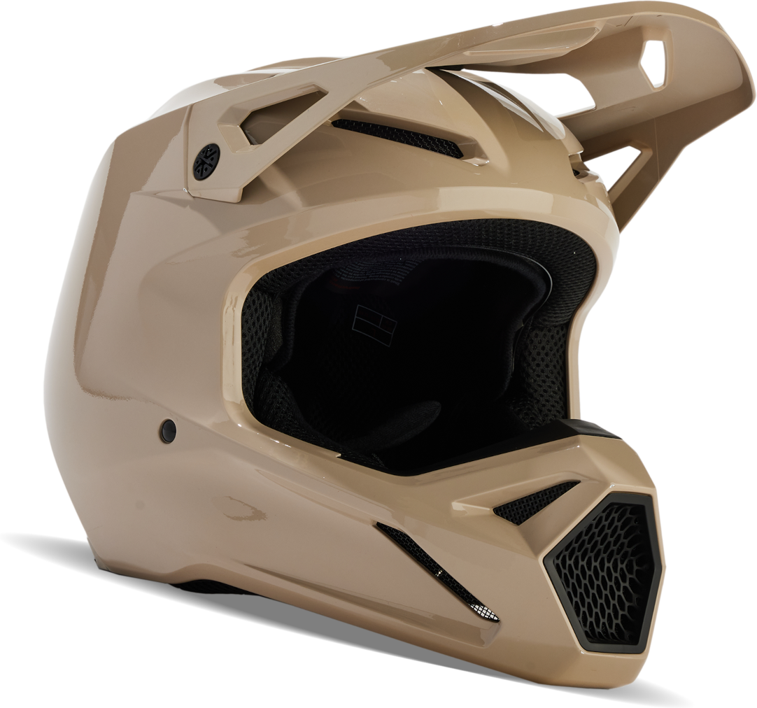 FOX Casco Cross  Racing V1 Taupe