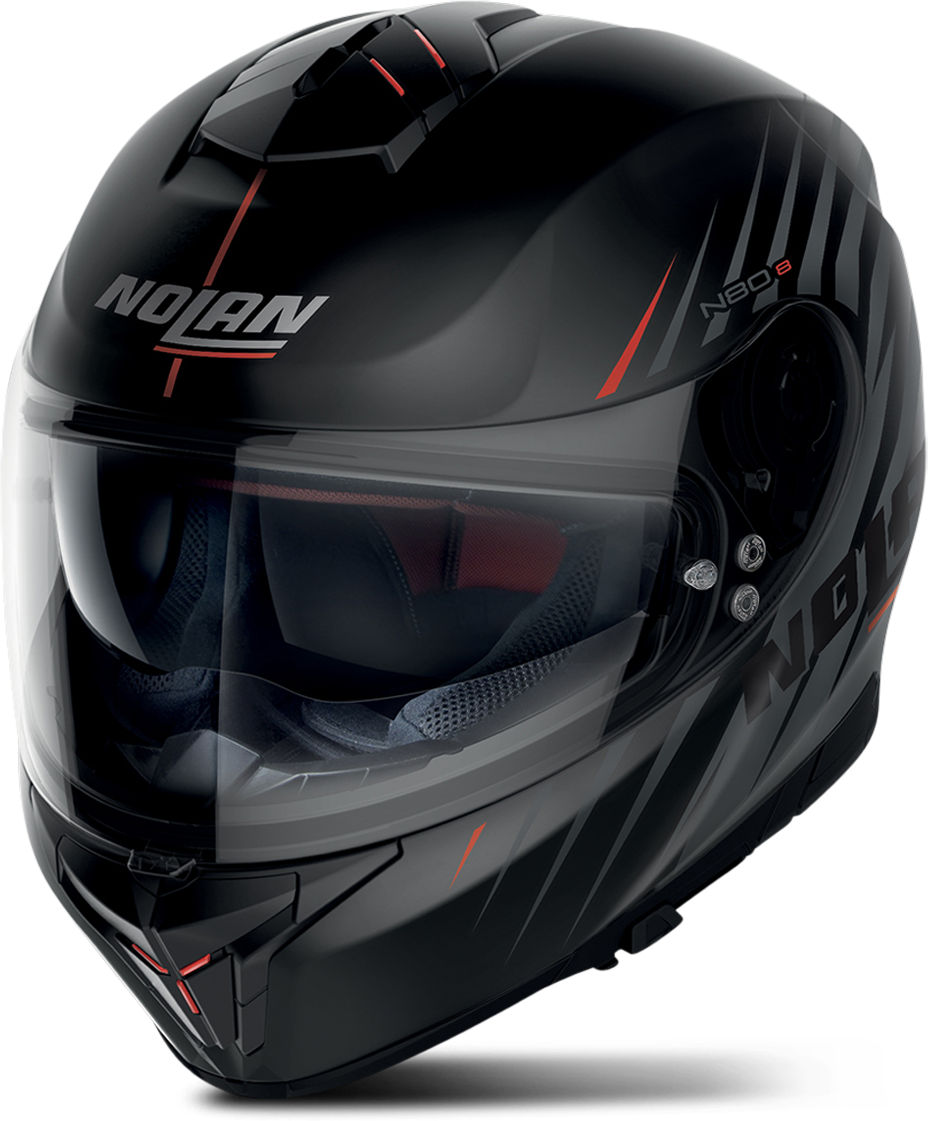 Nolan Casco Integrale  N80-8 Kosmos N-COM Flat Nero 63