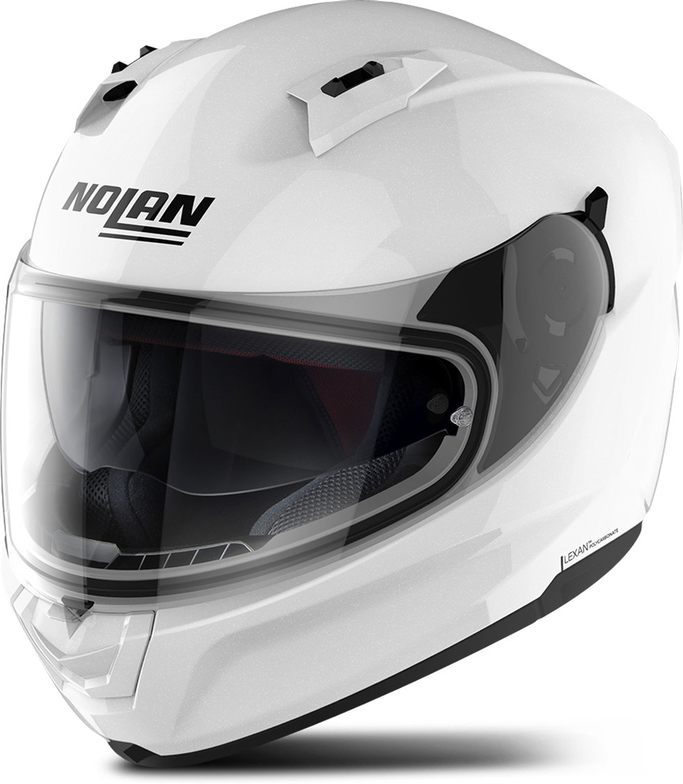 Nolan Casco Integrale  N60-6 Classic Metallo-Bianco