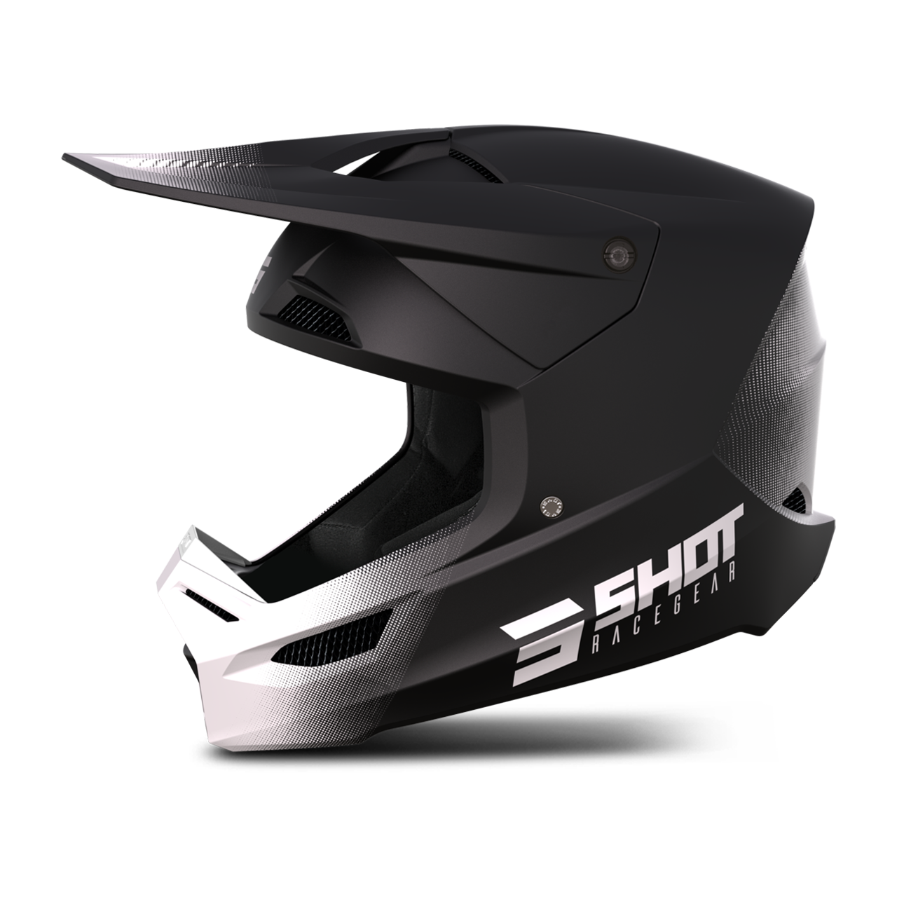 Shot Race Gear Casco Cross Shot Race Mips Nero