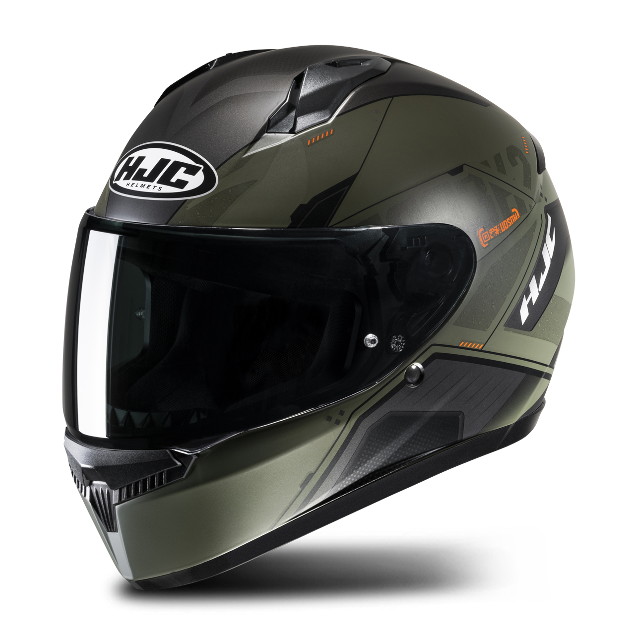 HJC Casco Integrale  C10 Inka Verde-Nero