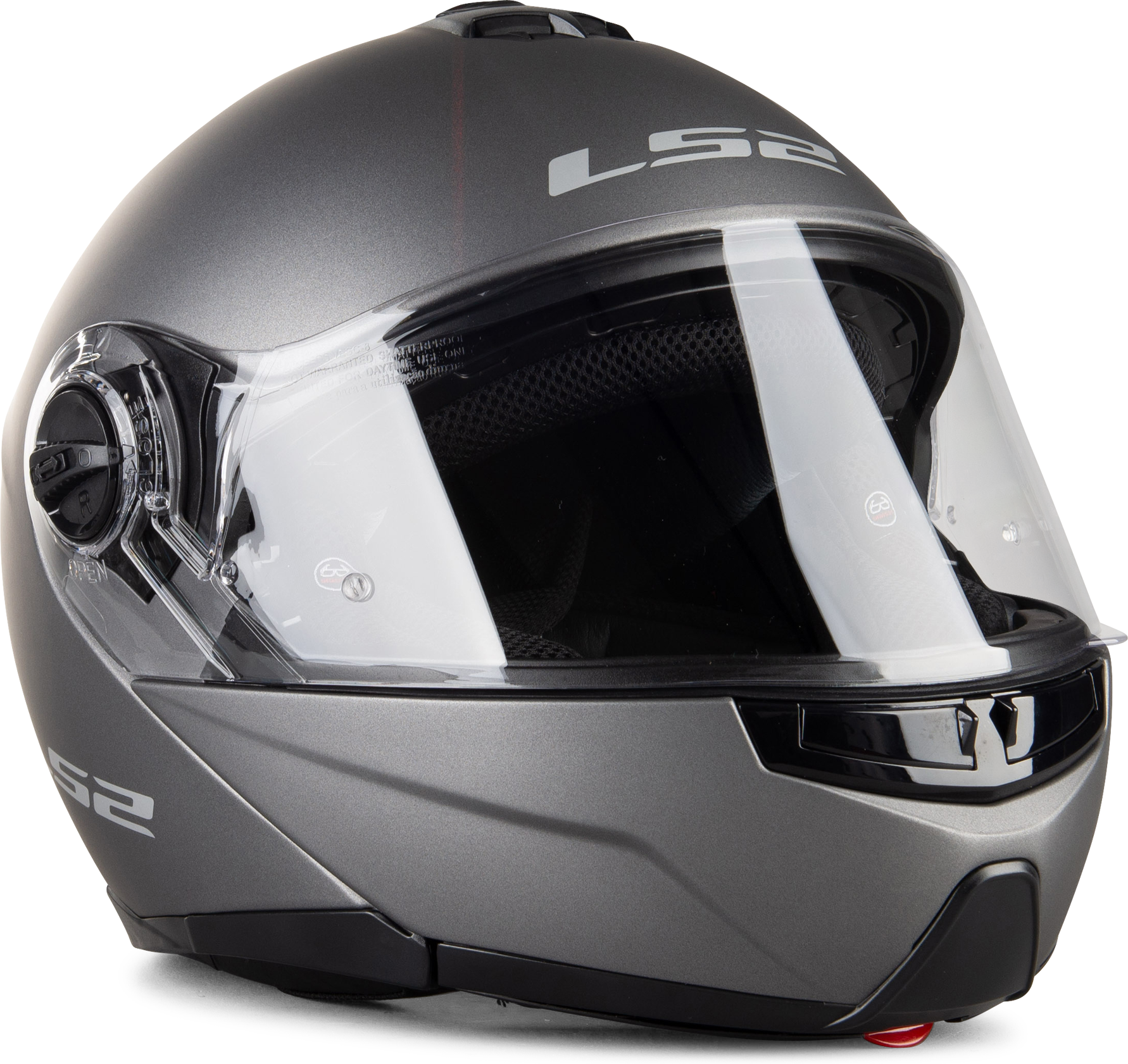 LS2 Casco Modulare  FF325 Strobe Titanio Opaco