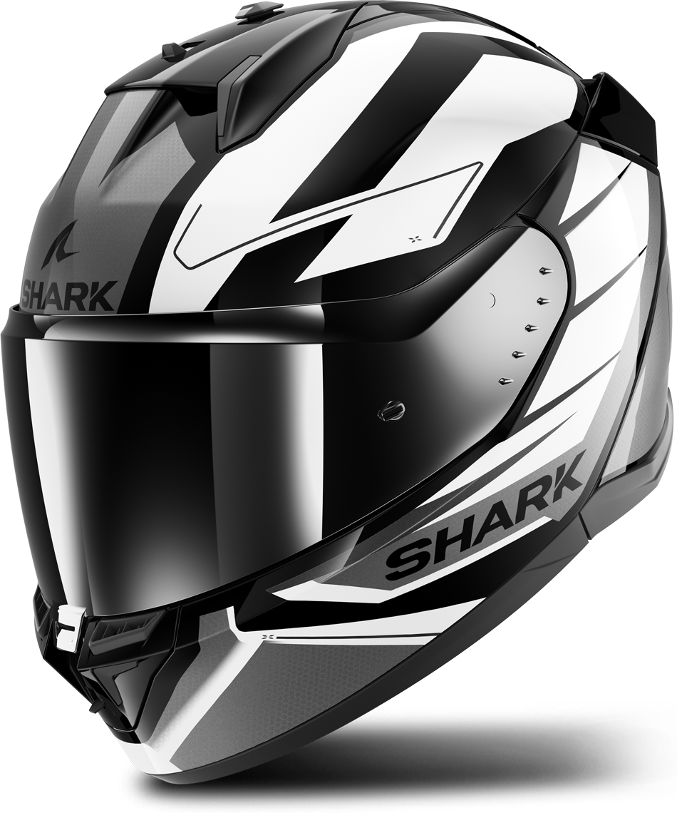 Shark Casco Integrale  D-Skwal 3 Sizler Nero-Bianco-Antracite