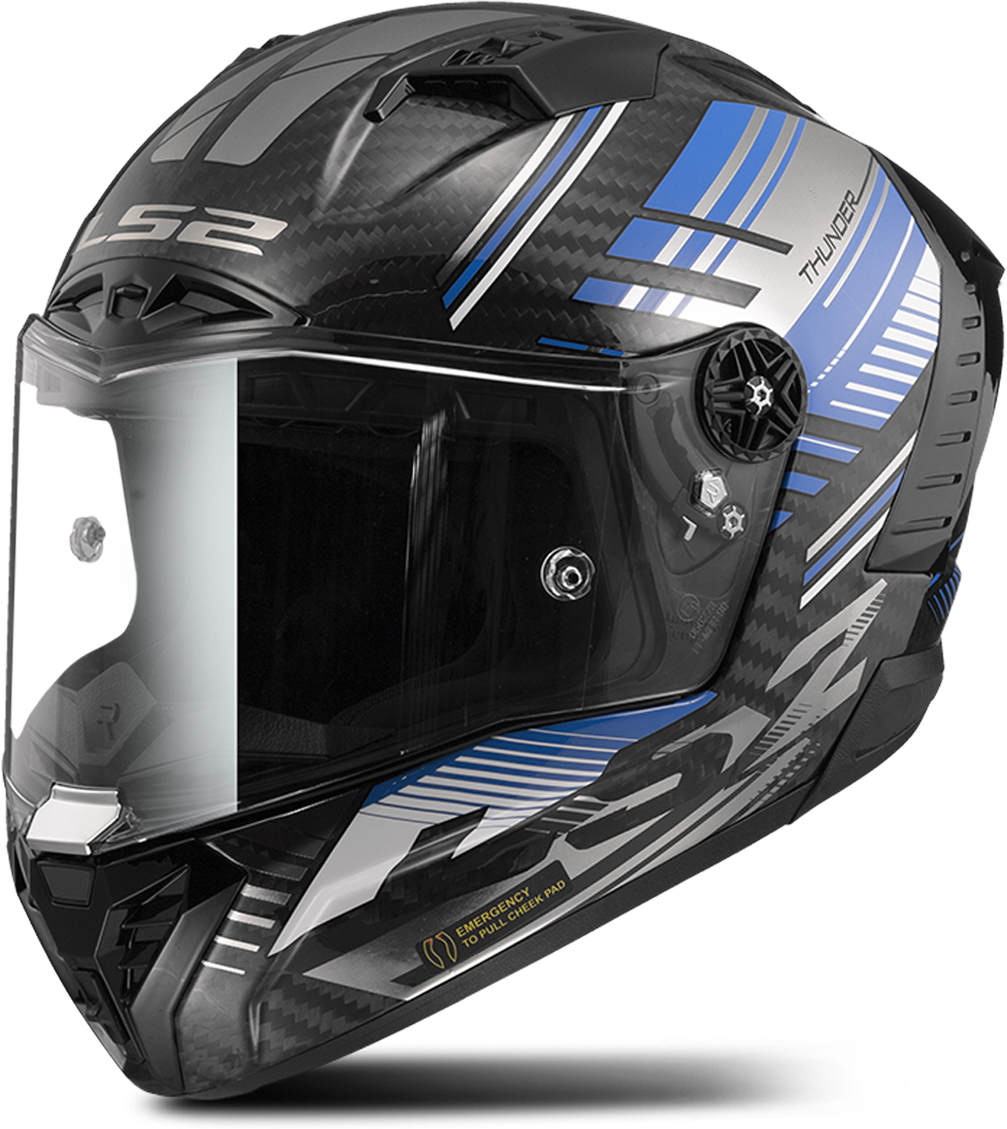 LS2 Casco Integrale  FF805 THUNDER C VOLT Nero-Blu