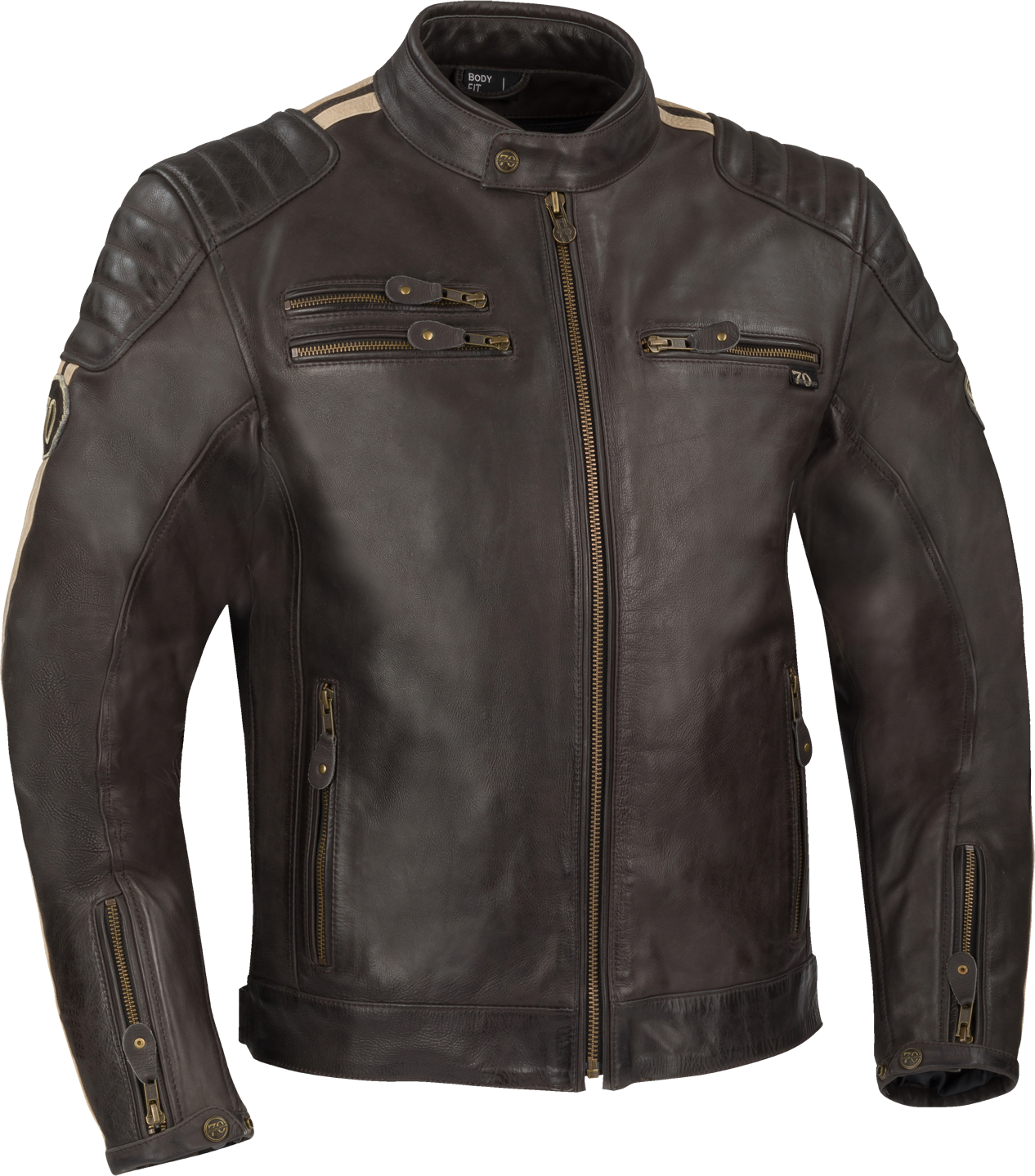 Segura Giacca Moto  Ventura Marrone-Beige