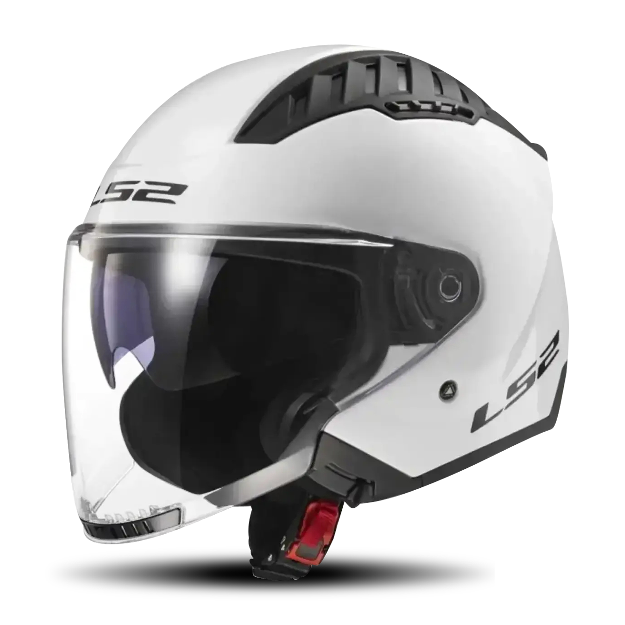 LS2 Casco Jet  OF600 Copter II Bianco Lucido