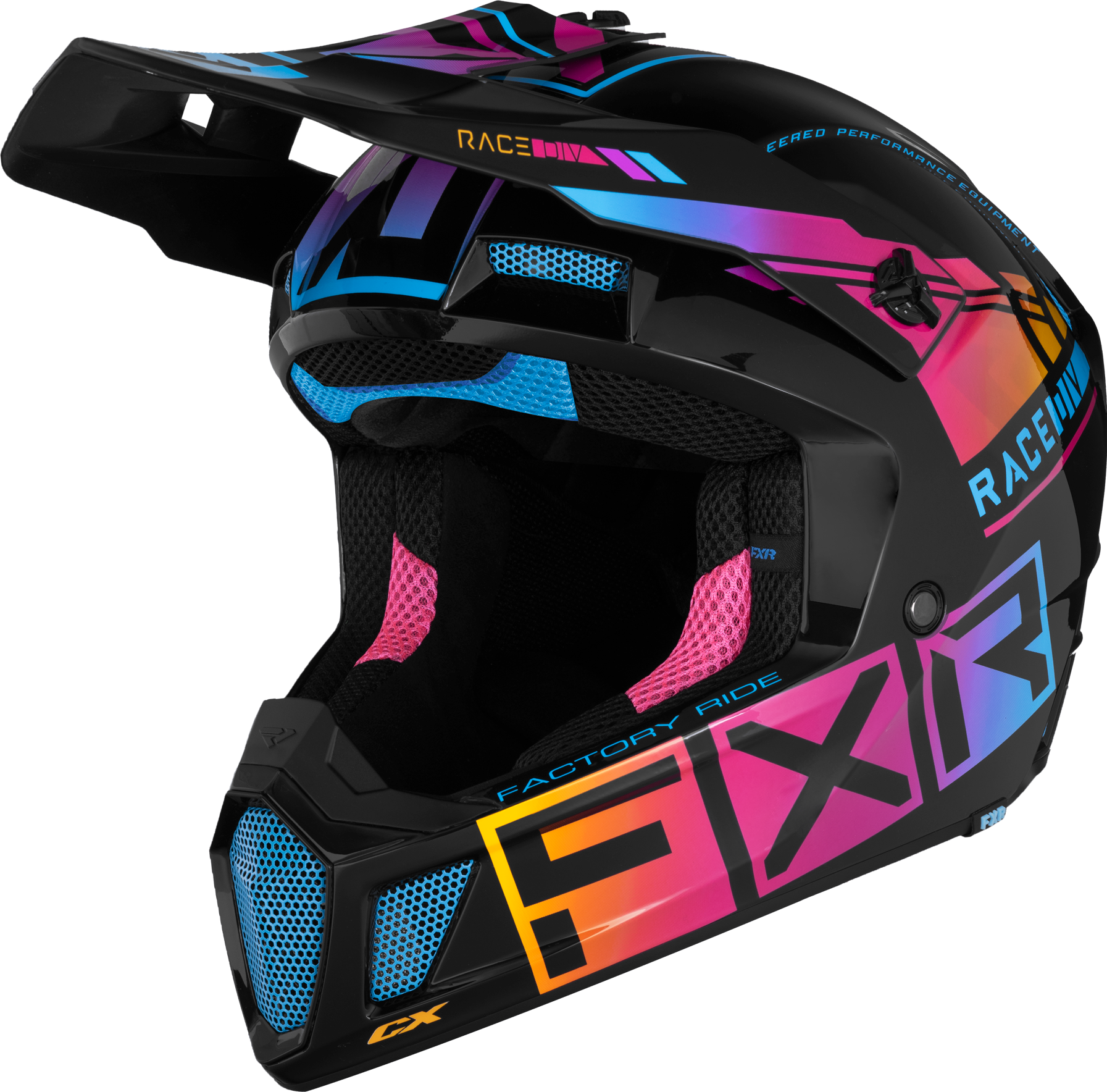 FXR Casco Cross  Clutch CX Pro Spectrum