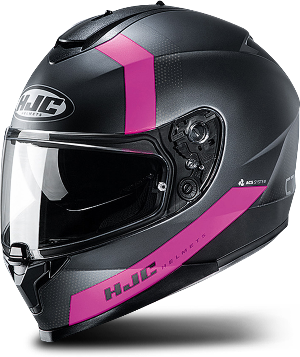 HJC Casco Integrale  C70 Eura Nero-Rosa