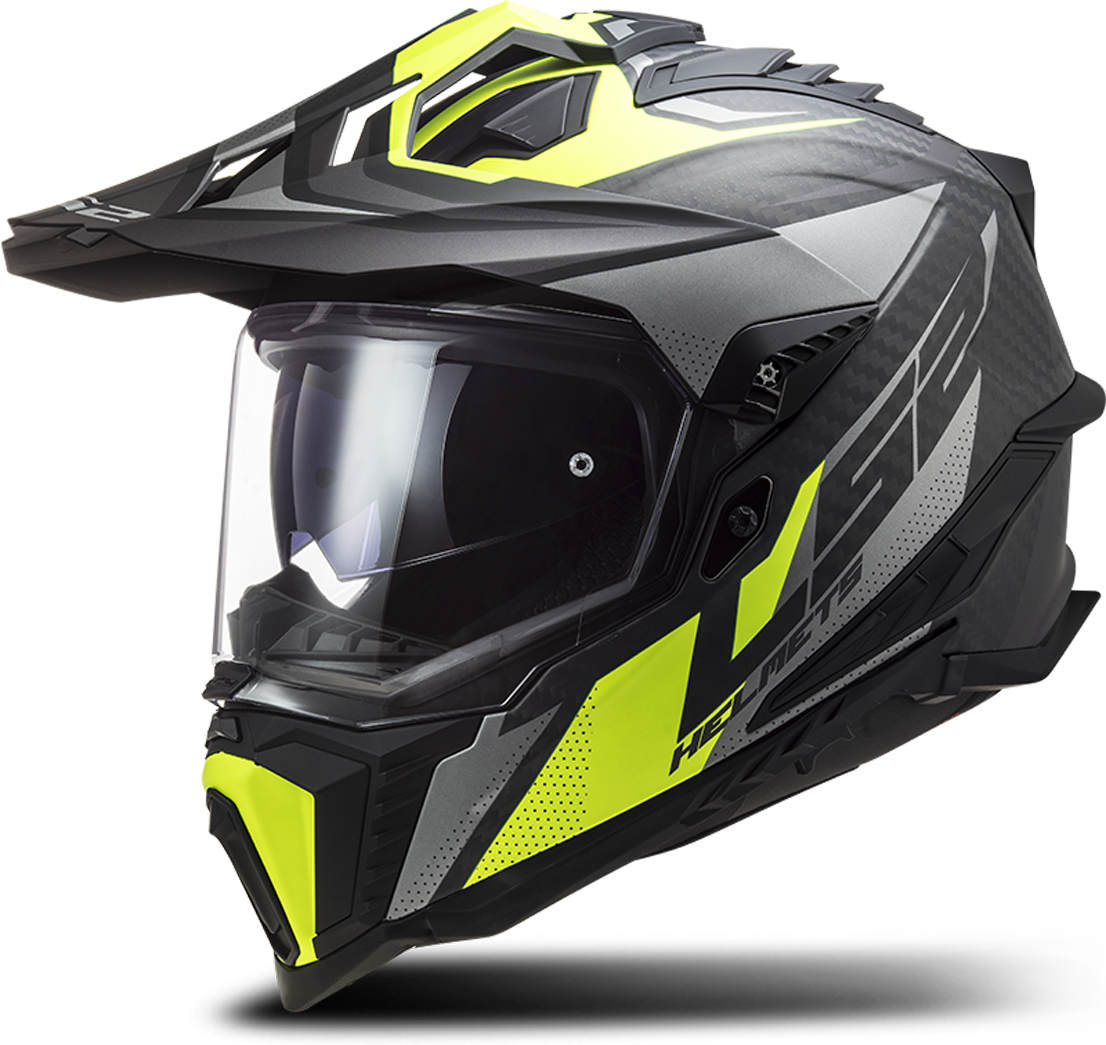 LS2 Casco Adventure  MX701 C Explorer Focus Opaco-Titanio