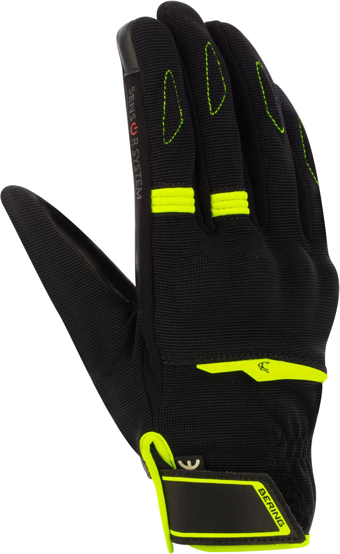 Bering Guanti Moto  Fletcher EVO Nero-Fluo