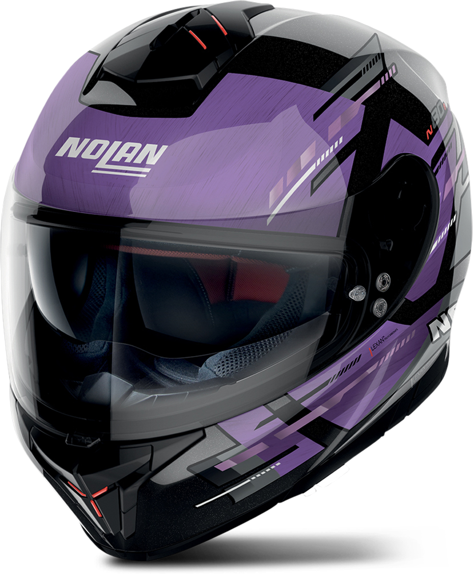 Nolan Casco Integrale  N80-8 Meteor N-COM Metal Black 70