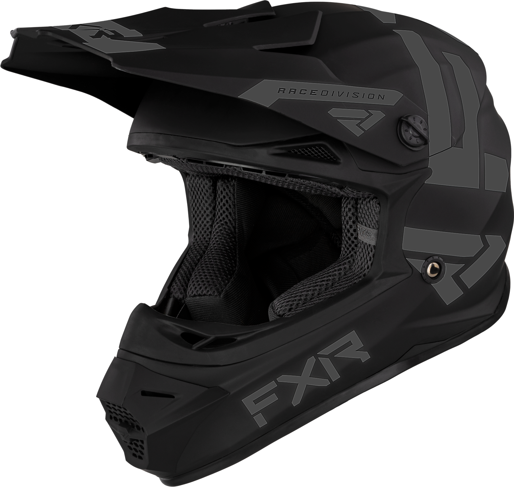 FXR Casco Cross Bambino  Legion QRS Black Ops