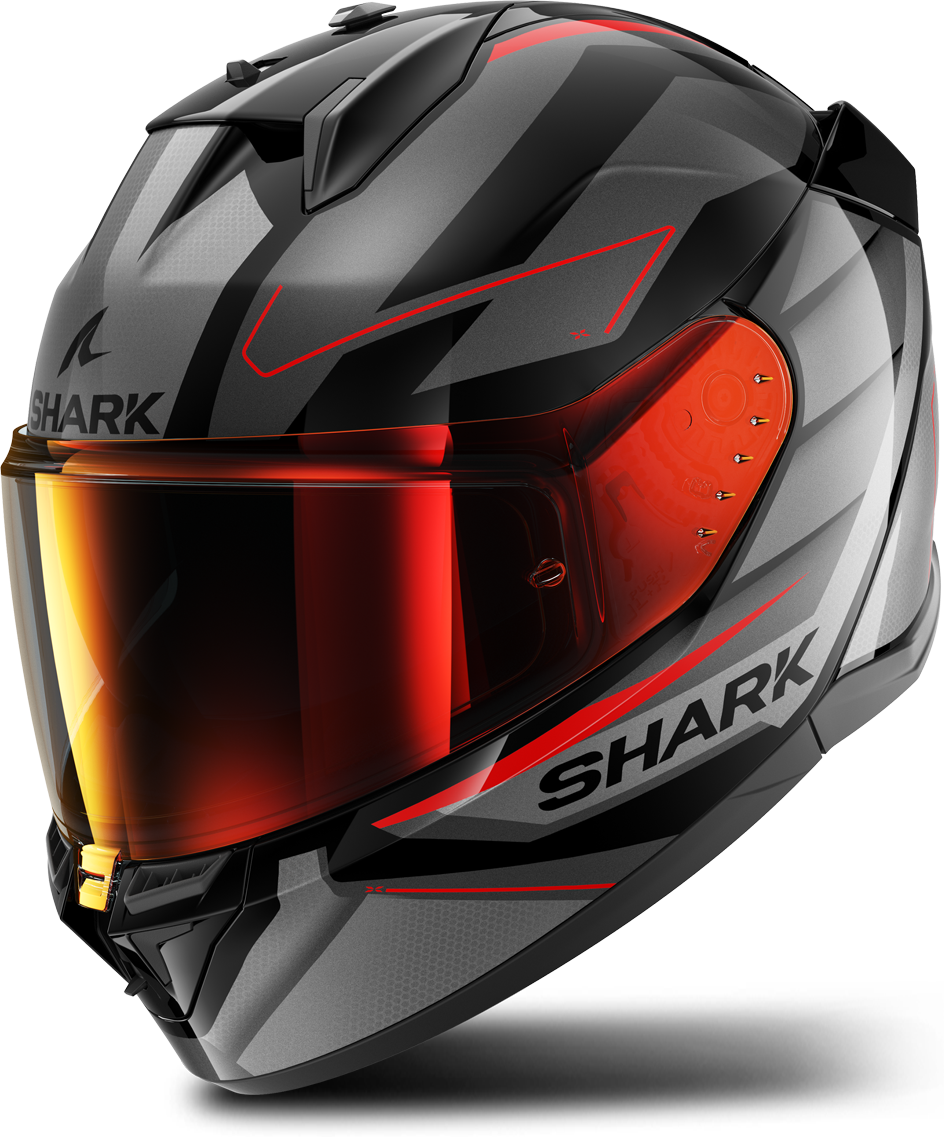 Shark Casco Integrale  D-Skwal 3 Sizler Nero-Antracite-Rosso