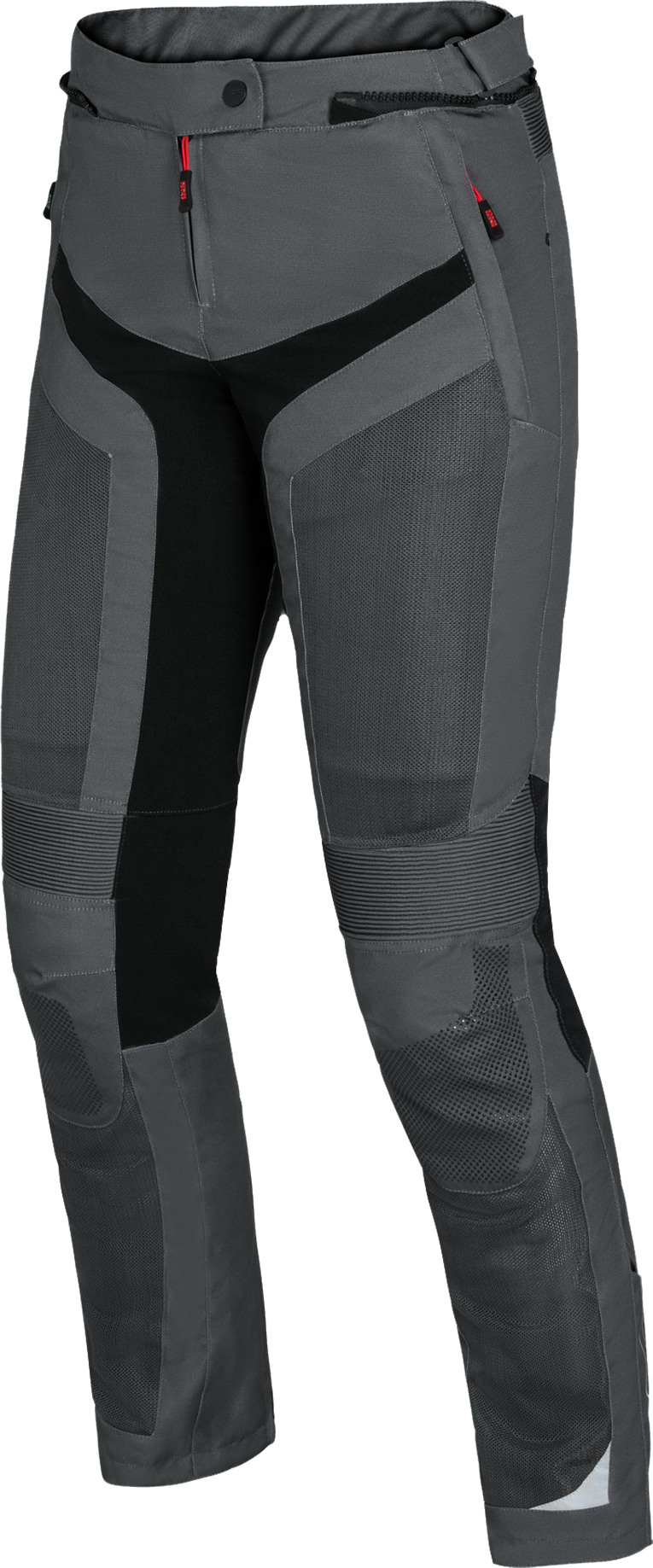 iXS Pantaloni Moto Donna  Sport Trigonis-Air Grigio-Nero