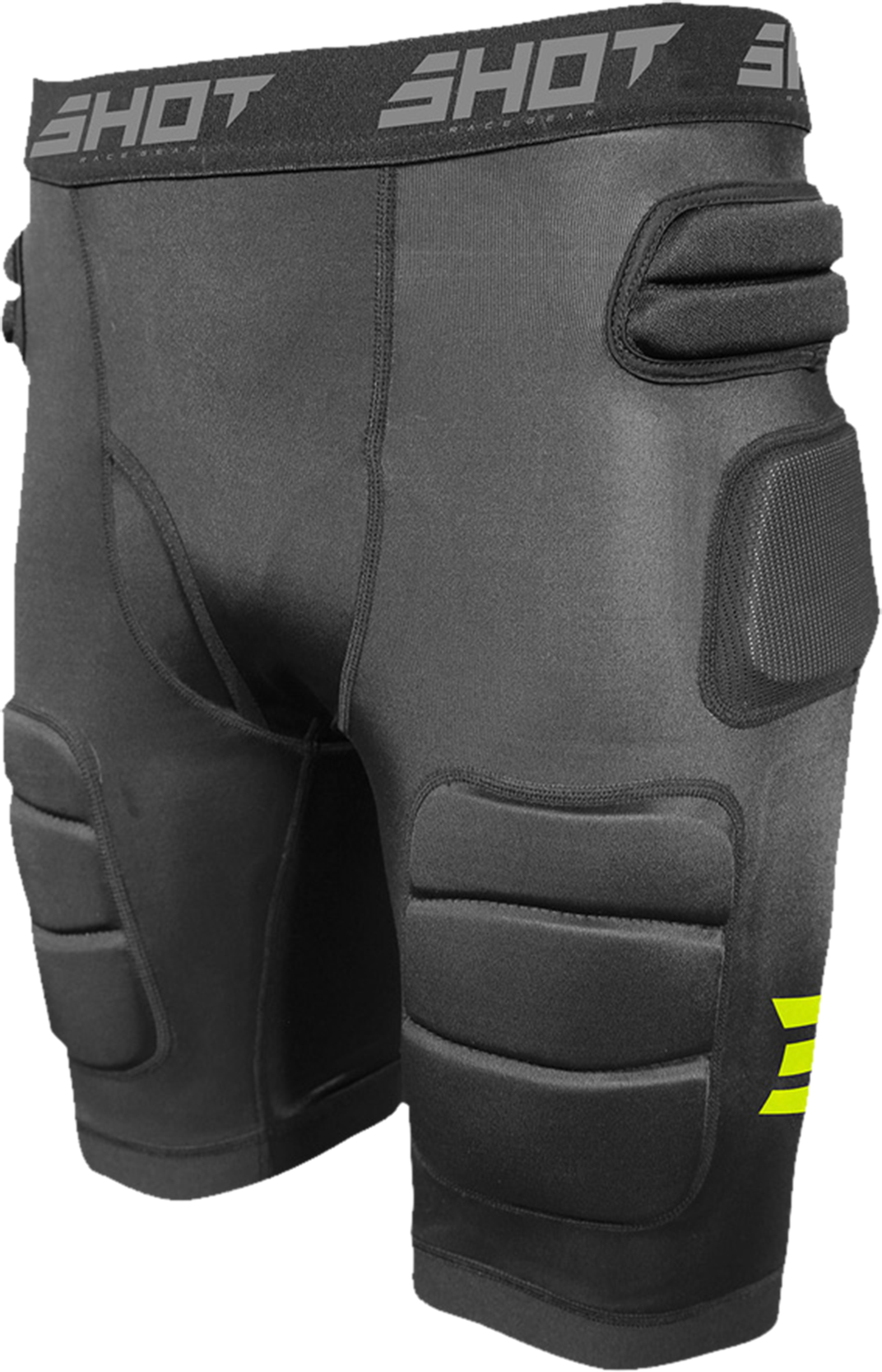 Shot Race Gear Pantaloncini Protettivi Shot Interceptor 2.0 Neri