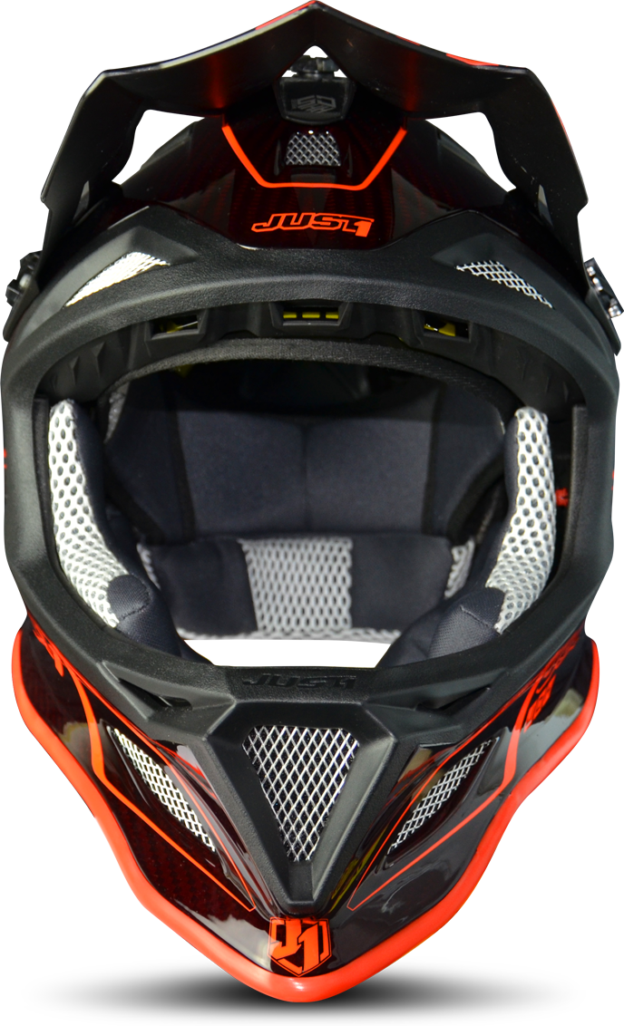 Just1 Casco Cross  JDH Mips Elements Rosso