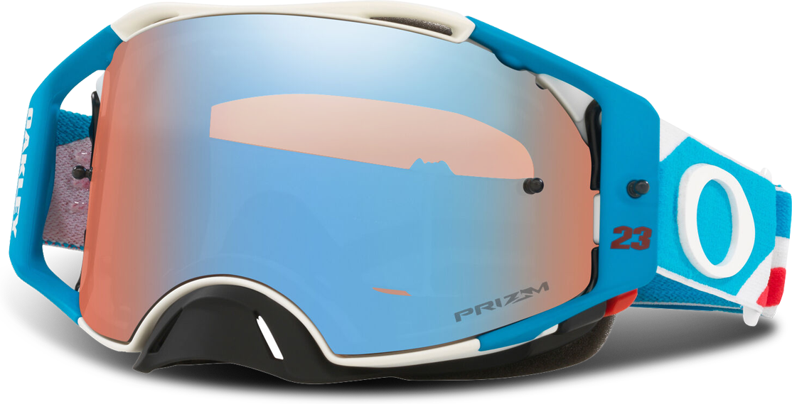 Oakley Maschera Cross  Airbrake Chase Sexton Signature Prizm Sapphire