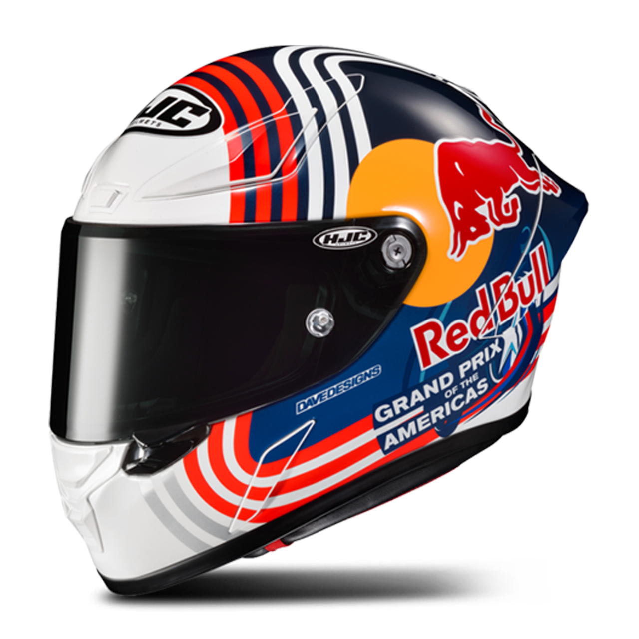 HJC Casco Integrale  RPHA 1 Red Bull Austin GP Bianco