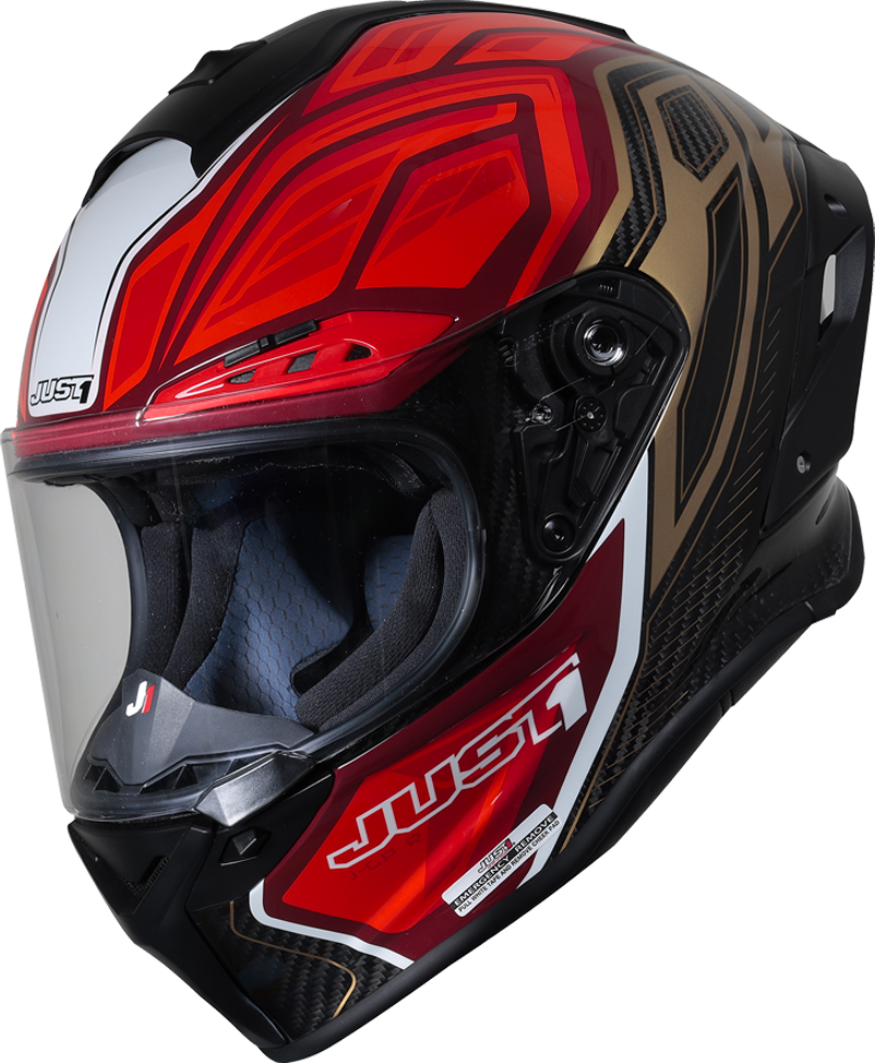 Just1 Casco Integrale  J-G.P.R. Instinct Rosso