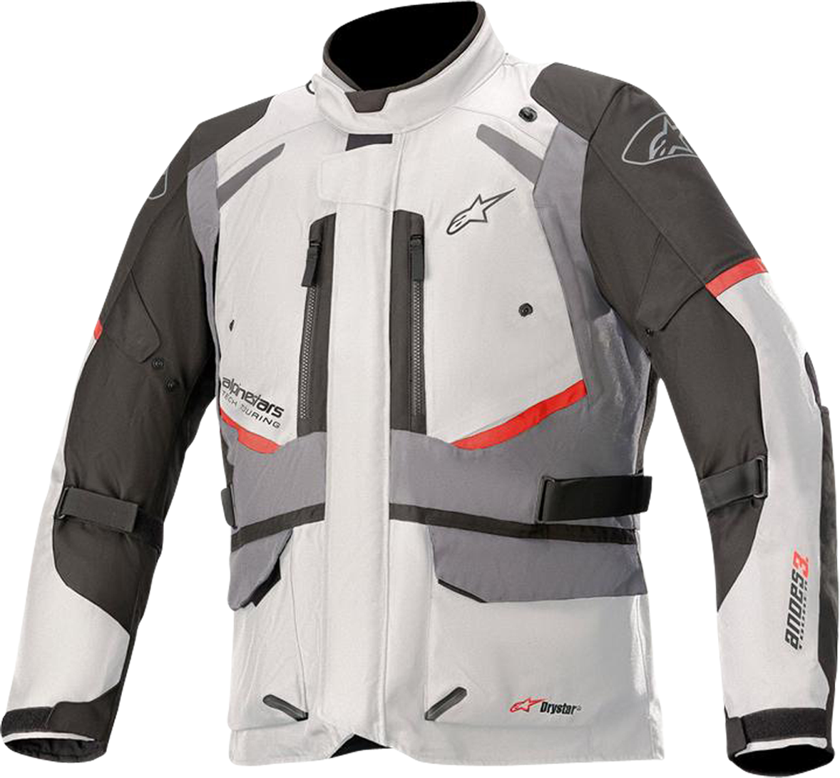 Alpinestars Giacca Moto  Andes V3 Drystar Ghiaccio-Grigio