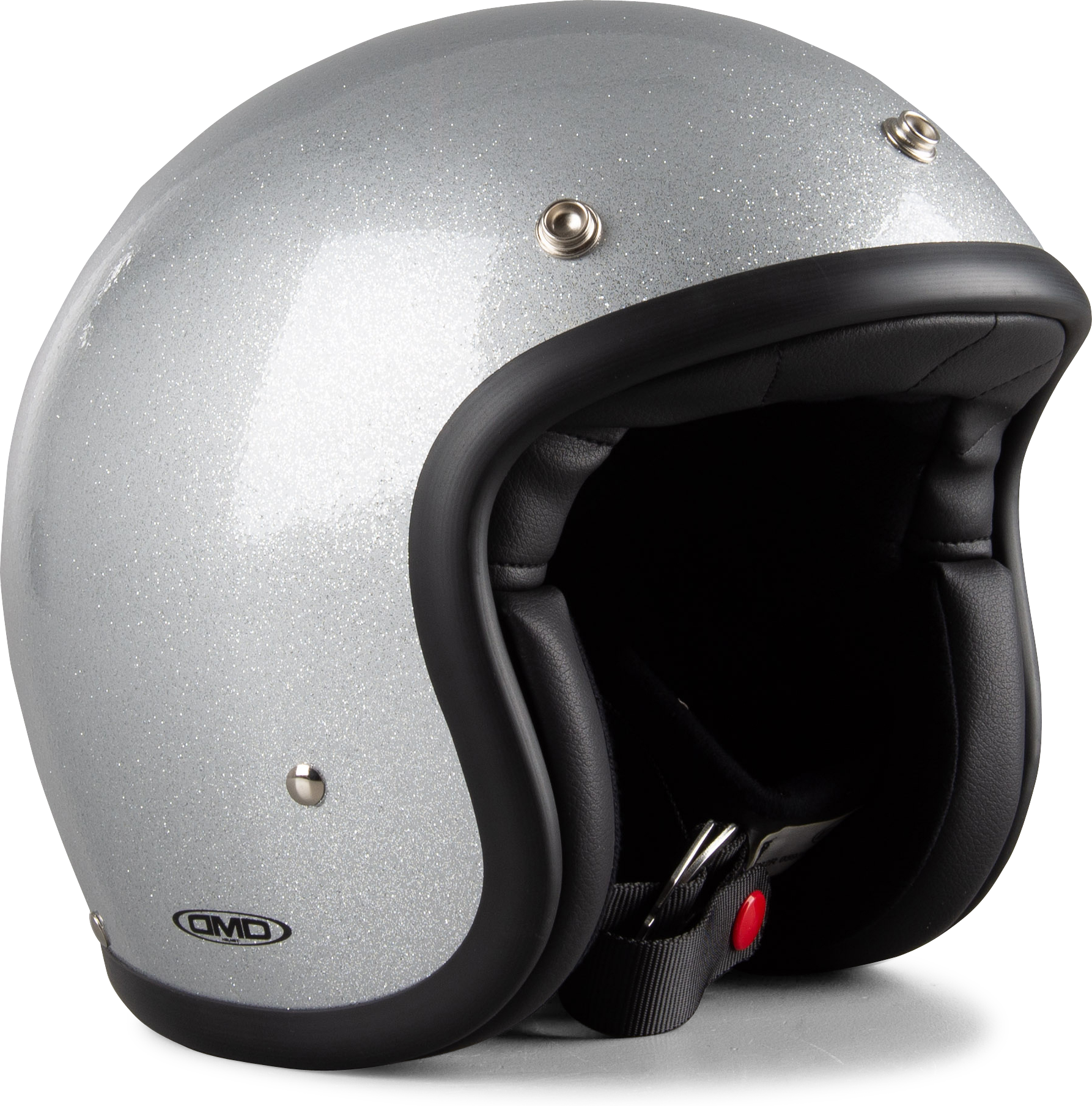 DMD Casco Vintage Glitter Argento