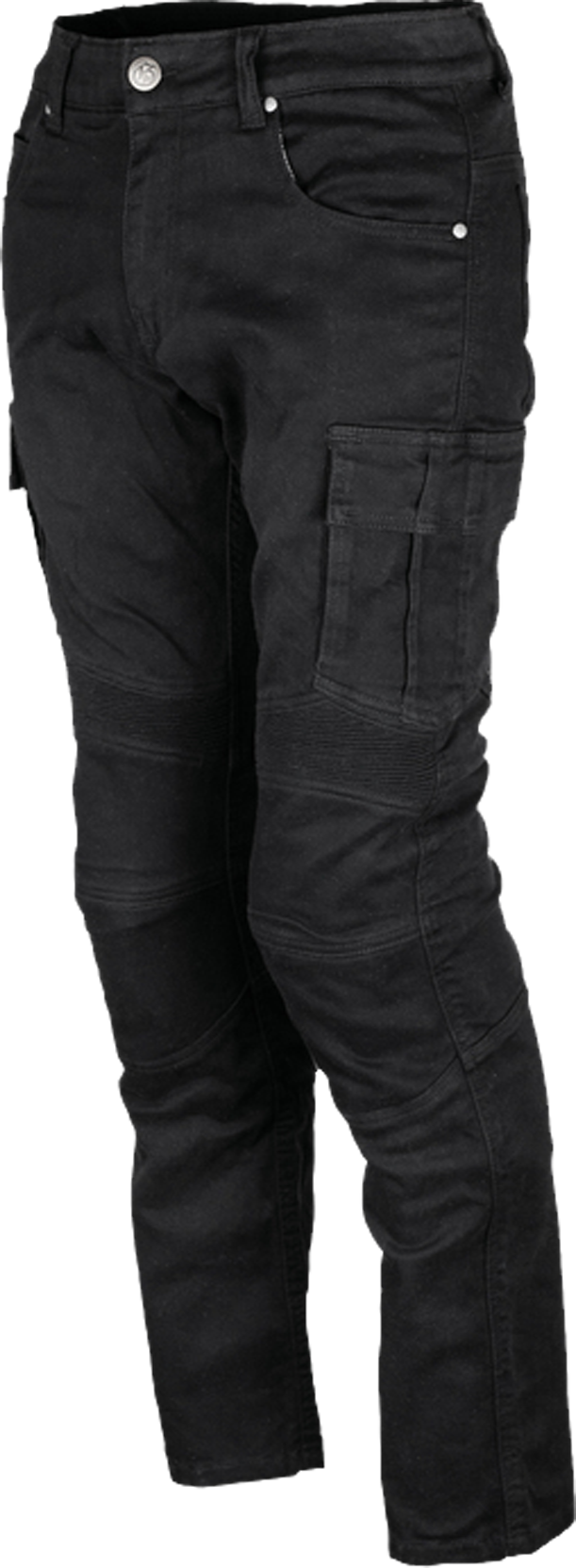 GMS Pantaloni Moto Cargo Lizard Neri