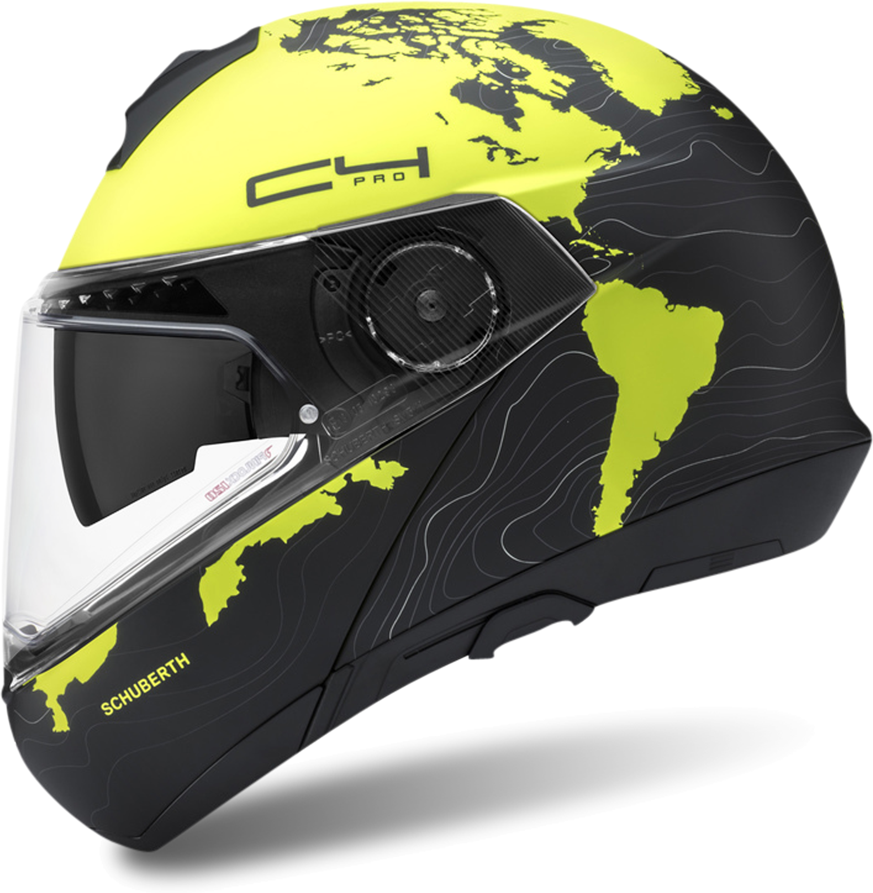 Schuberth Casco Modulare Donna C4 Pro Magnitudo Giallo