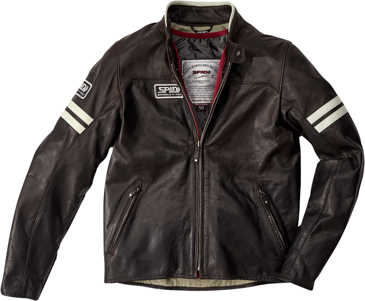 Spidi Giacca Moto Vintage Marrone-Ghiaccio