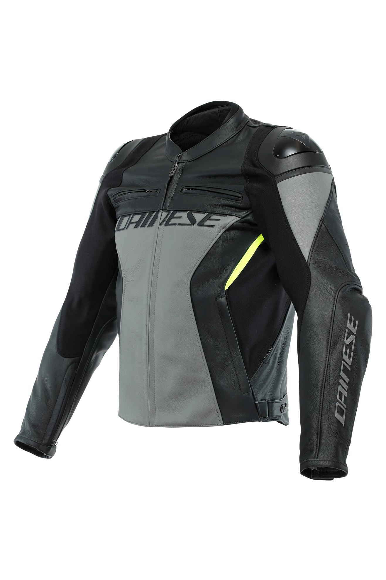 Dainese Giacca Moto Racing 4 Carbone-Grigio-Nero