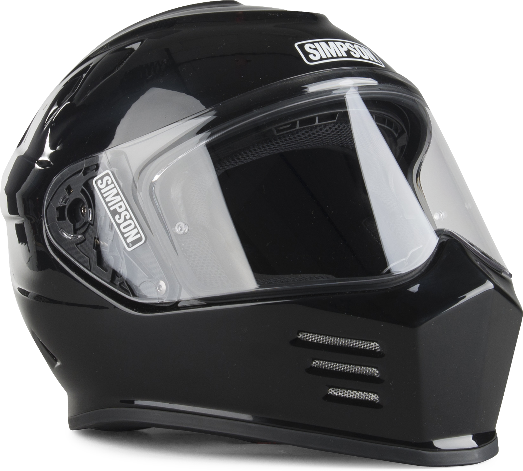 Simpson Casco Venom Nero Metallizzato