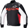 Alpinestars Giacca Moto  Monza-Sport Nero-Rosso-Bianco