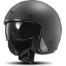 LS2 Casco Jet  OF601 Bob II Solid Nero Opaco