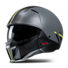 HJC Casco Jet  i20 Batol Nero-Giallo Fluo